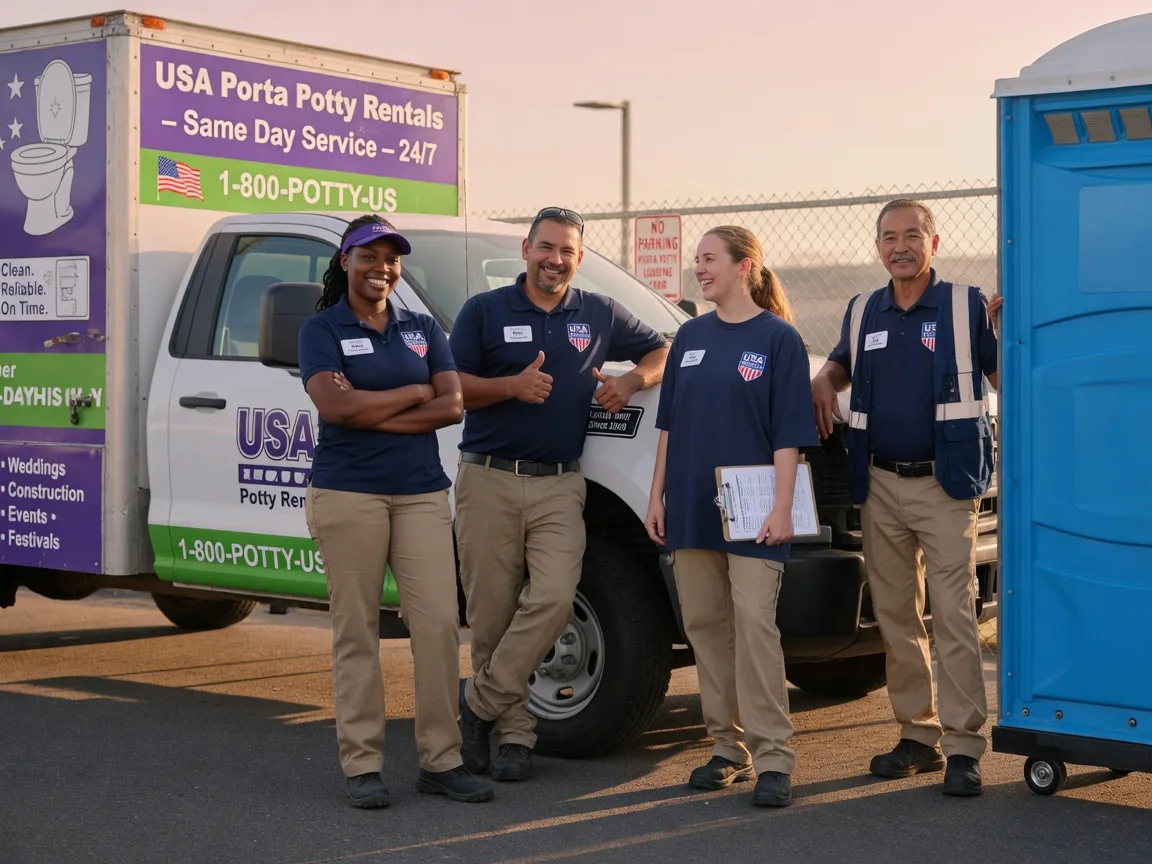 Porta Potty Rental company in Mcfarland, CA